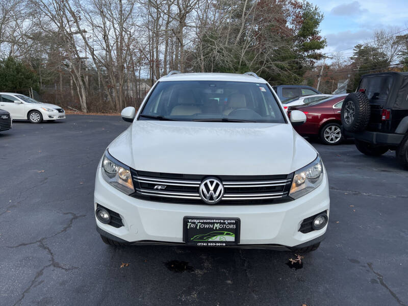 2016 Volkswagen Tiguan for sale at Tri Town Motors in Marion MA