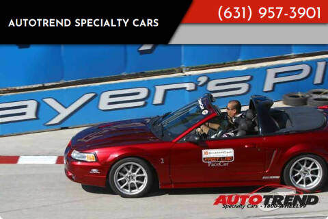 1999 Ford Mustang SVT Cobra for sale at Autotrend Specialty Cars in Lindenhurst NY