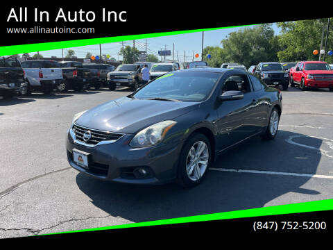 2010 Nissan Altima for sale at All In Auto Inc in Palatine IL