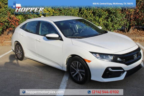2020 Honda Civic for sale at HOPPER MOTORPLEX in Plano TX