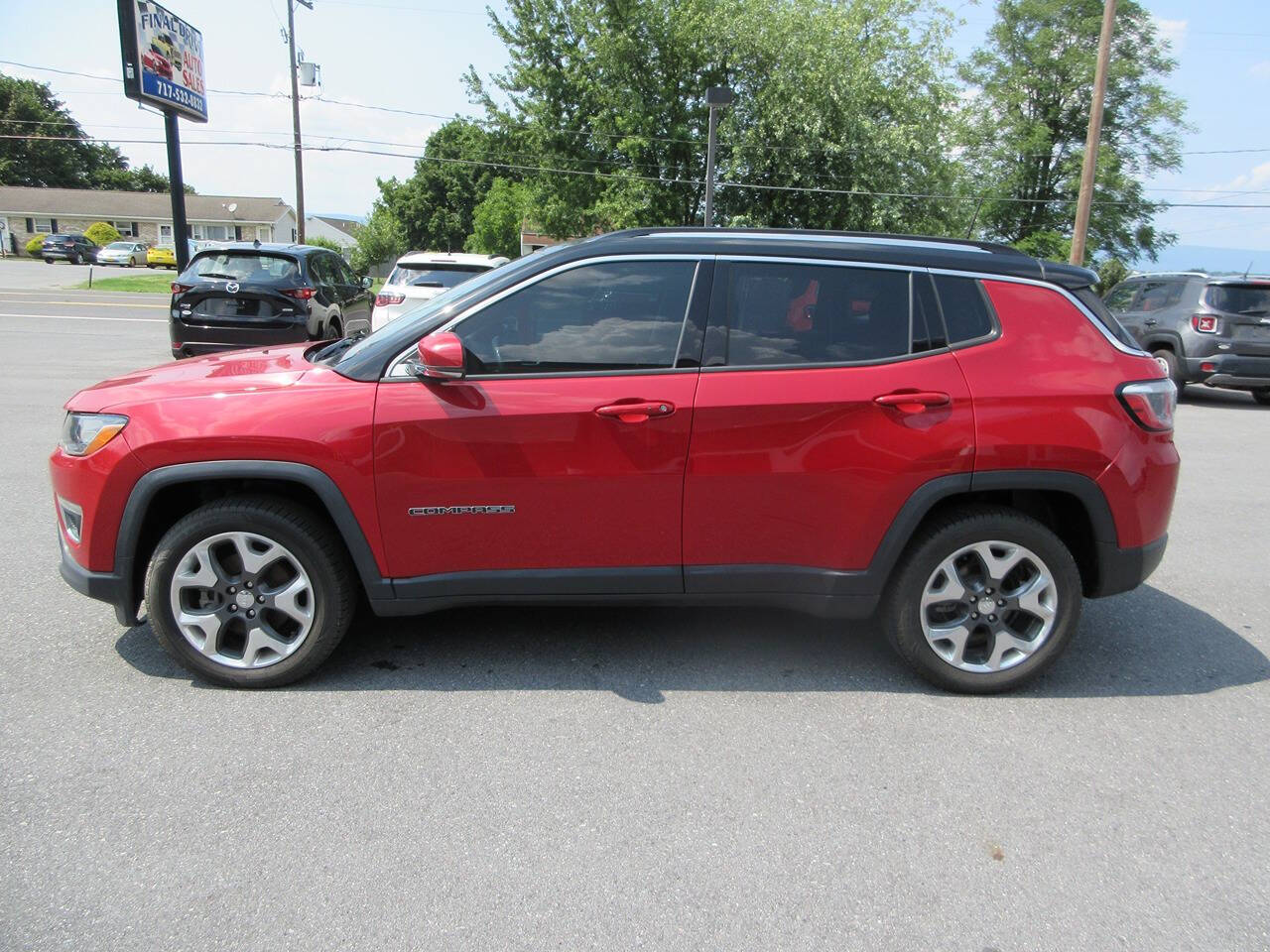 2017 Jeep Compass for sale at FINAL DRIVE AUTO SALES INC in Shippensburg, PA