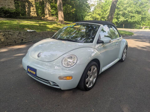 2003 Volkswagen New Beetle Convertible for sale at Advantage Auto Sales & Imports Inc in Loves Park IL