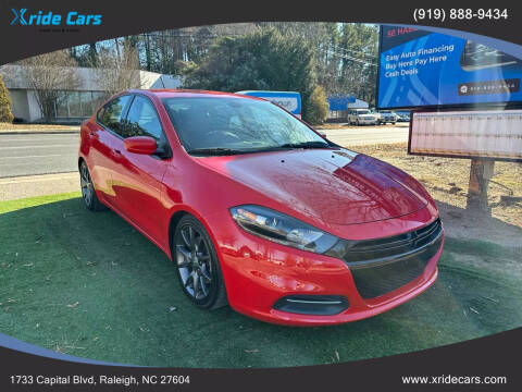 2016 Dodge Dart for sale at Xride Cars in Raleigh NC