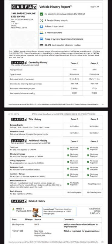 1998 Ford E-Series E-350