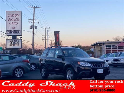 2013 Subaru Forester for sale at CADDY SHACK CARS in Edgewater MD