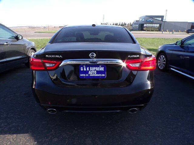 2018 Nissan Maxima Platinum