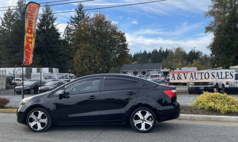 2012 Kia Rio for sale at A & V AUTO SALES LLC in Marysville WA