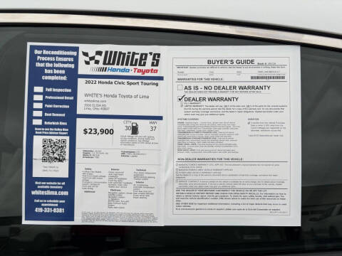 2022 Honda Civic Sport Touring