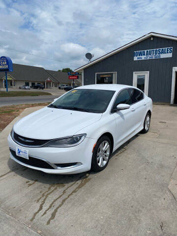 2015 Chrysler 200 for sale at Iowa Auto Sales in Storm Lake IA