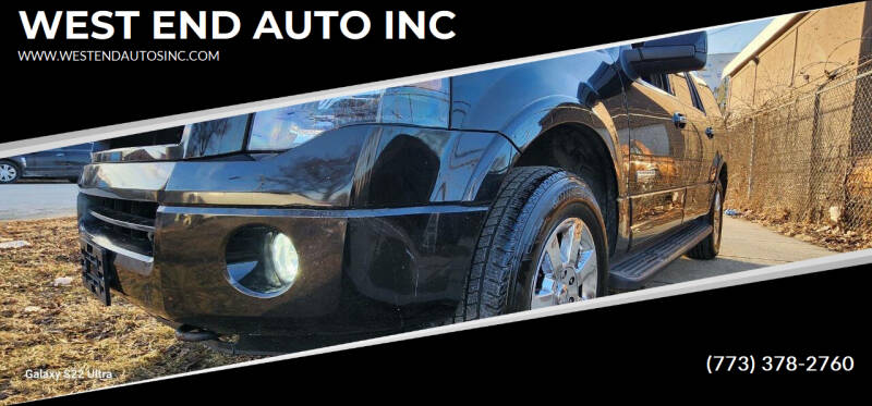 2008 Ford Expedition EL for sale at WEST END AUTO INC in Chicago IL