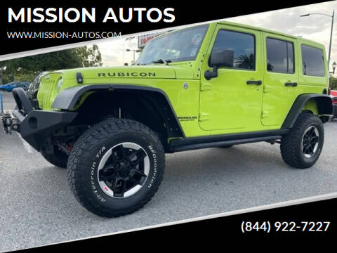 2017 Jeep Wrangler Unlimited for sale at MISSION AUTOS in Hayward CA