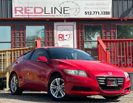 2012 Honda CR-Z for sale at REDLINE AUTO SALES LLC in Cedar Creek TX