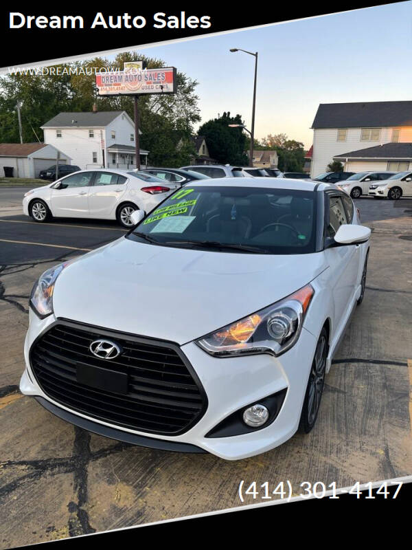2017 Hyundai Veloster for sale at Dream Auto Sales in South Milwaukee WI
