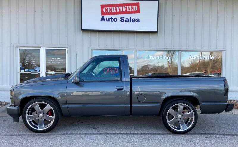 1998 GMC Sierra 1500 for sale at Certified Auto Sales in Des Moines IA