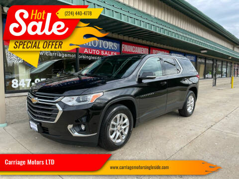 2019 Chevrolet Traverse for sale at Carriage Motors LTD in Ingleside IL