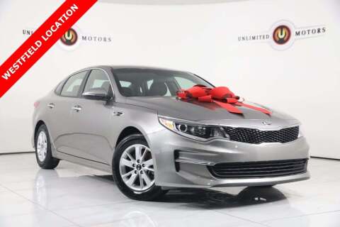 2018 Kia Optima for sale at INDY'S UNLIMITED MOTORS - UNLIMITED MOTORS in Westfield IN