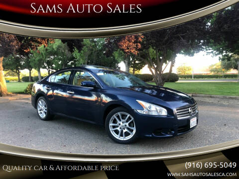 2009 Nissan Maxima for sale at Sams Auto Sales in North Highlands CA