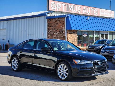 2015 Audi A6 for sale at Optimus Auto in Omaha NE