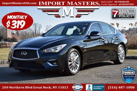2019 Infiniti Q50 for sale at Import Masters in Great Neck NY
