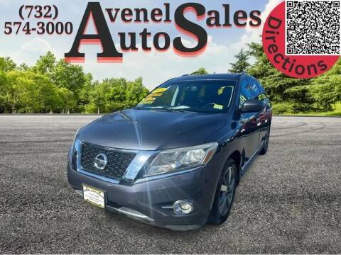2014 Nissan Pathfinder for sale at Avenel Auto Sales in Avenel NJ