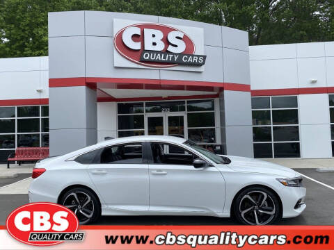 2021 Honda Accord for sale at CBS Quality Cars in Durham NC