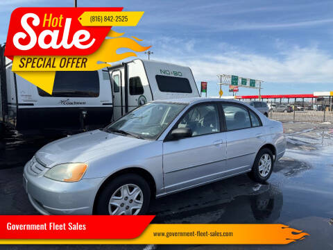 2003 Honda Civic for sale at Government Fleet Sales in Kansas City MO