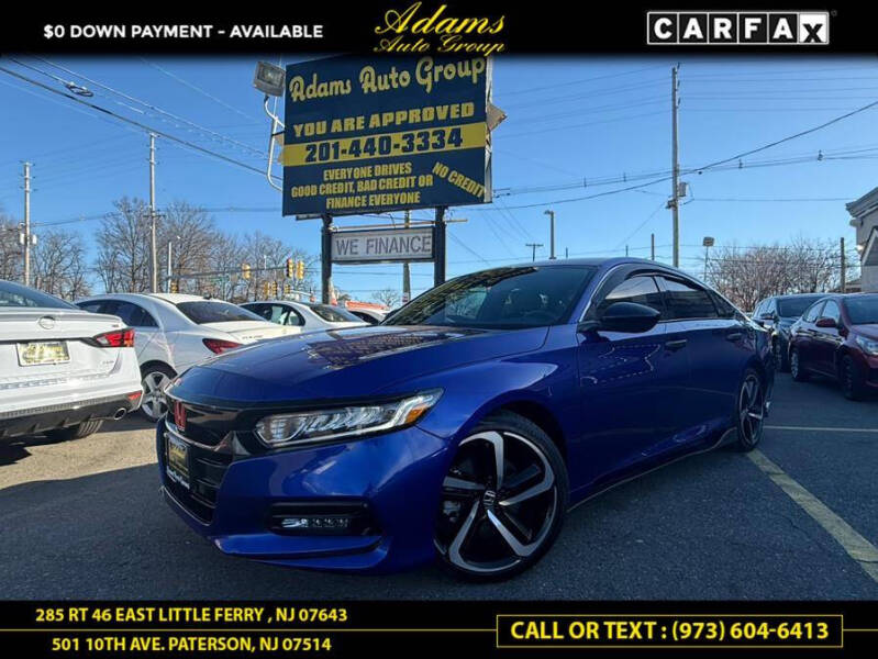 2020 Honda Accord for sale at Adams Auto Group in Little Ferry NJ