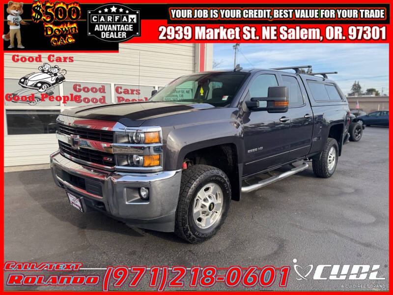 2015 Chevrolet Silverado 2500HD for sale at Good Cars Good People in Salem OR