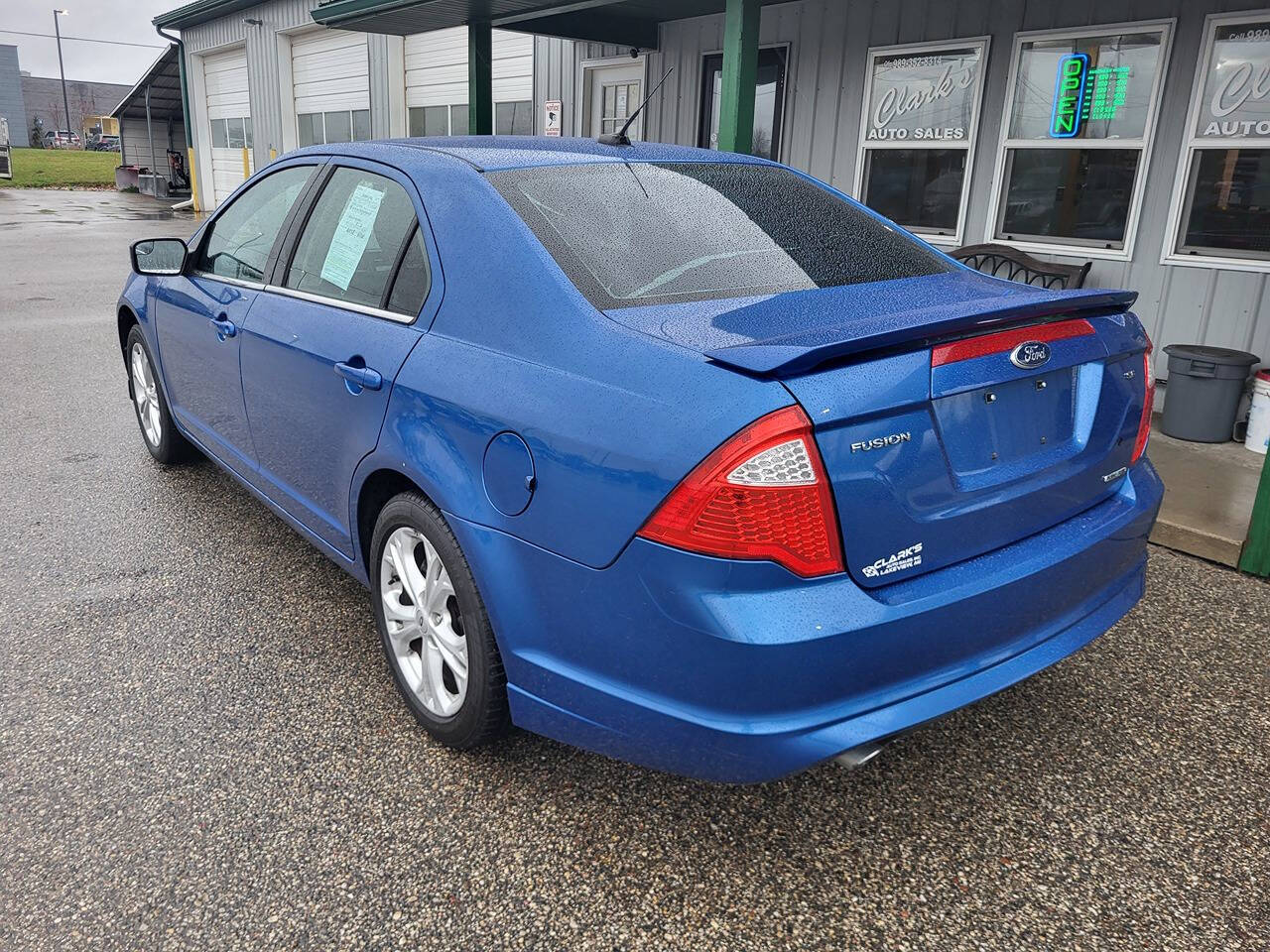 2012 Ford Fusion for sale at Clarks Auto Sales Inc in Lakeview, MI