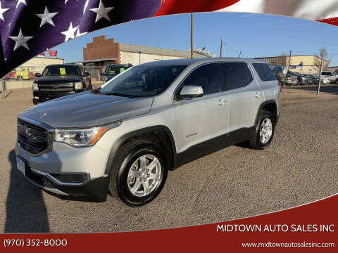 2017 GMC Acadia for sale at MIDTOWN AUTO SALES INC in Greeley CO