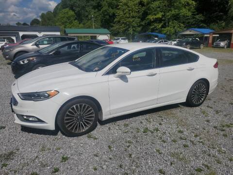 2017 Ford Fusion for sale at MUNCY MOTORS LLC in Bluefield VA
