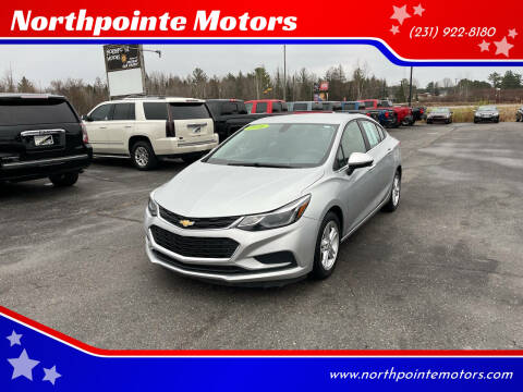 2016 Chevrolet Cruze for sale at Northpointe Motors in Kalkaska MI