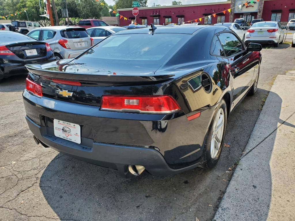 2015 Chevrolet Camaro for sale at DAGO'S AUTO SALES LLC in Dalton, GA