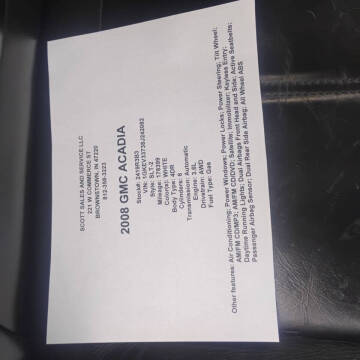2008 GMC Acadia SLT-2