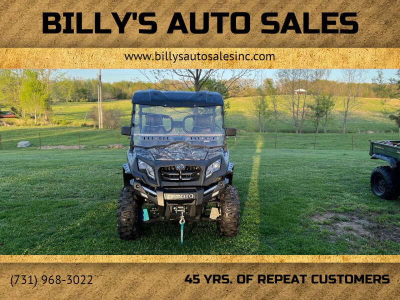 2021 CFMoto U Force 800 for sale at Billy's Auto Sales in Lexington TN