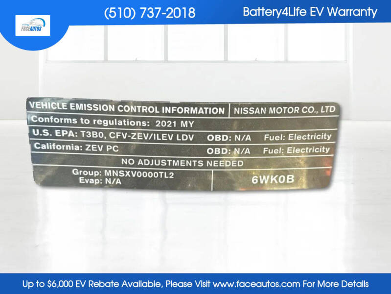 2021 Nissan LEAF SV