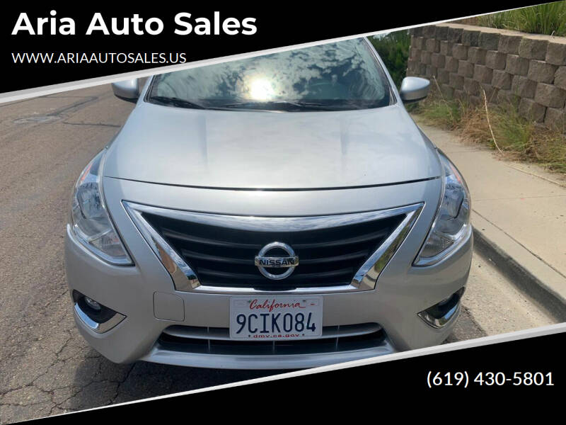 2016 Nissan Versa for sale at Aria Auto Sales in San Diego CA
