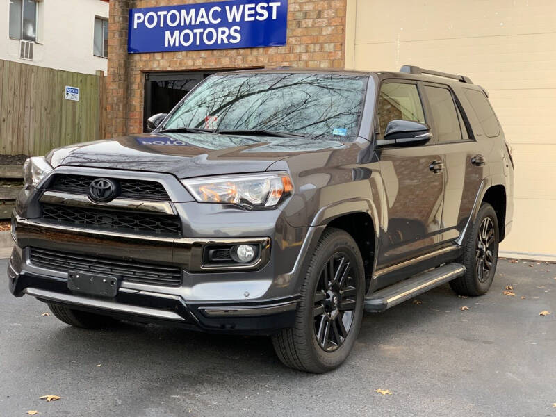 2019 Toyota 4Runner for sale at POTOMAC WEST MOTORS in Springfield VA