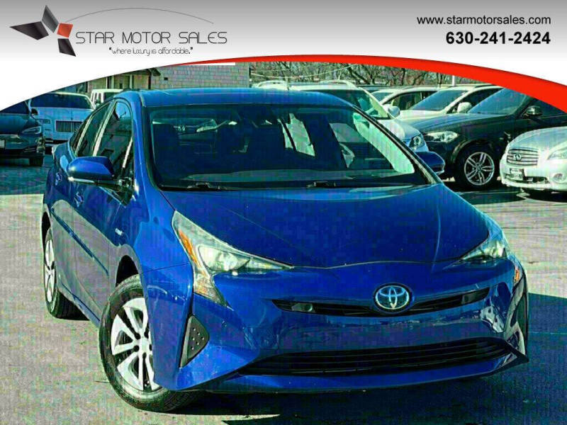 2016 Toyota Prius for sale at Star Motor Sales in Downers Grove IL