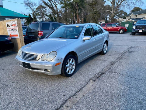 2003 Mercedes-Benz C-Class for sale at AutoPro Virginia LLC in Virginia Beach VA