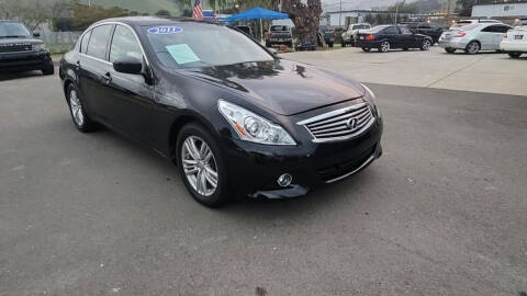 2011 Infiniti G25 Sedan for sale at Bay Auto Exchange in Fremont CA