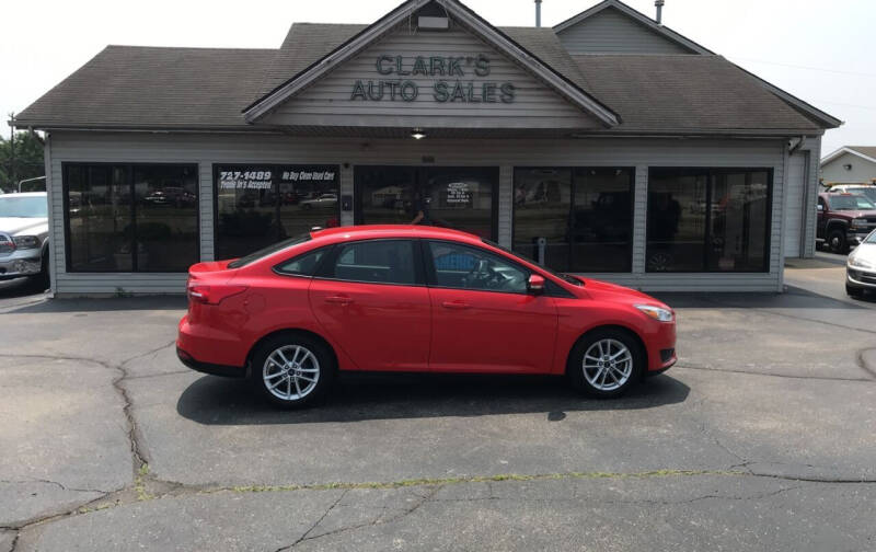 2015 Ford Focus for sale at Clarks Auto Sales in Middletown OH