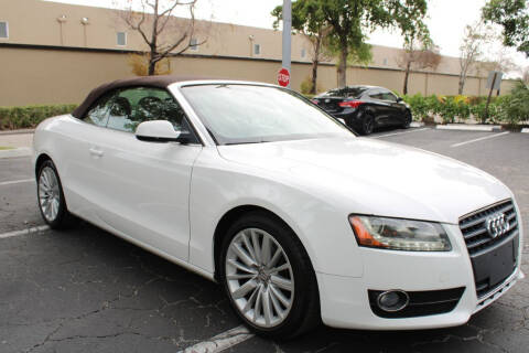 2011 Audi A5 for sale at Sailfish Auto Group in Oakland Park FL