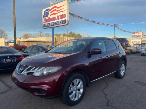 2012 Nissan Murano for sale at Nations Auto Inc. II in Denver CO