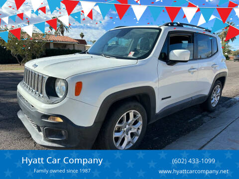 2016 Jeep Renegade for sale at Hyatt Car Company in Phoenix AZ