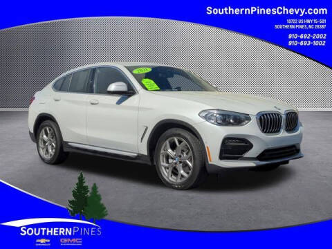 2021 BMW X4 for sale at PHIL SMITH AUTOMOTIVE GROUP - SOUTHERN PINES GM in Southern Pines NC