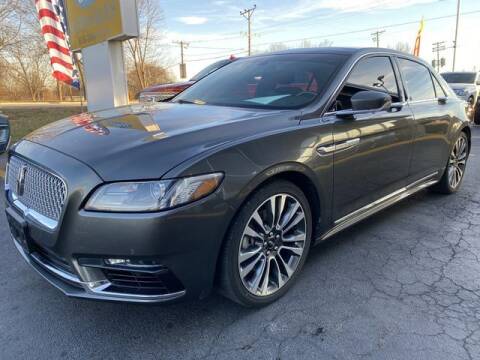 2017 Lincoln Continental for sale at JKB Auto Sales in Harrisonville MO