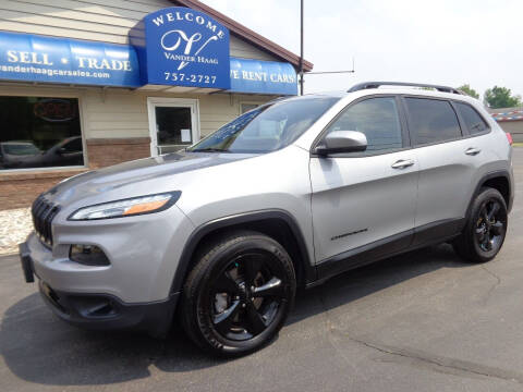 2016 Jeep Cherokee for sale at VanderHaag Car Sales LLC in Scottville MI