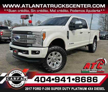 2017 Ford F-250 Super Duty for sale at ATLANTA TRUCK CENTER LLC in Doraville GA