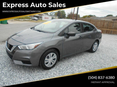 2020 Nissan Versa for sale at Express Auto Sales in Metairie LA